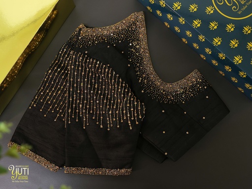 Introducing the stunning Onyx embroidery blouse