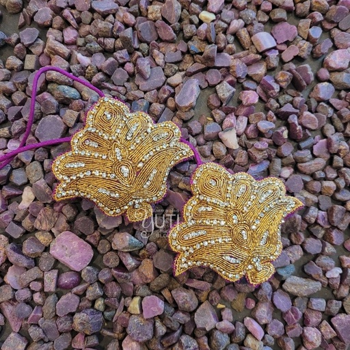 Gold Flower Tassel 