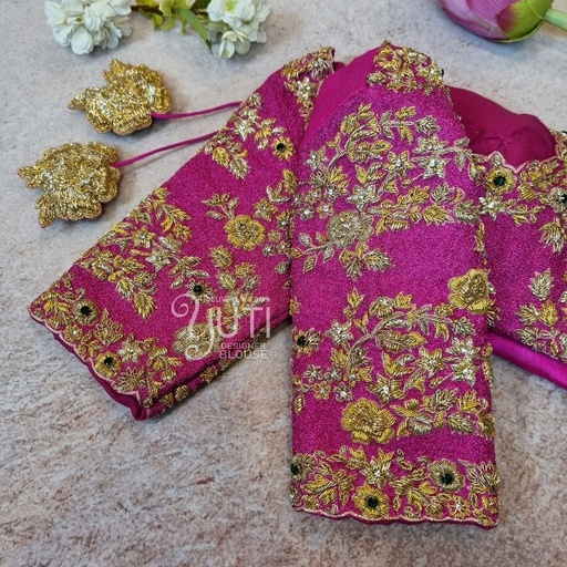 Rani pink floral design